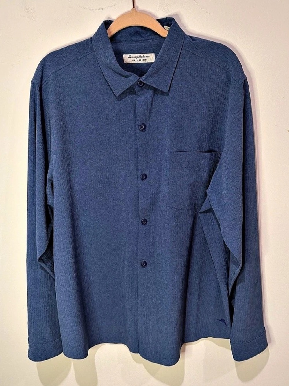 Tommy Bahama Coast Long-Sleeve Shirt Blue XL